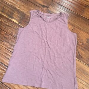Coldwater Creek Sleeveless Mauve Top